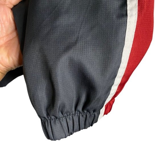 Starter Vintage Men's Gray Full Zip Windbreaker Track Jacket - Picture 7 of 9